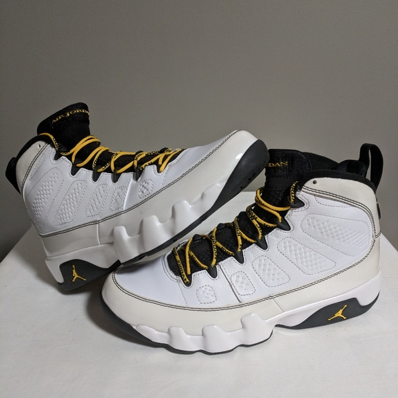 jordan retro 9 yellow